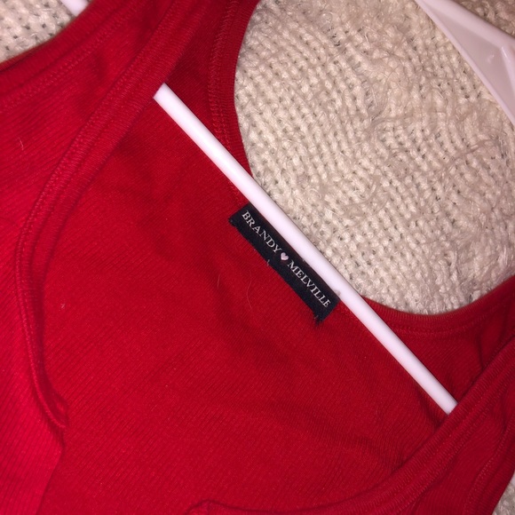 brandy red tank - Picture 3 of 5